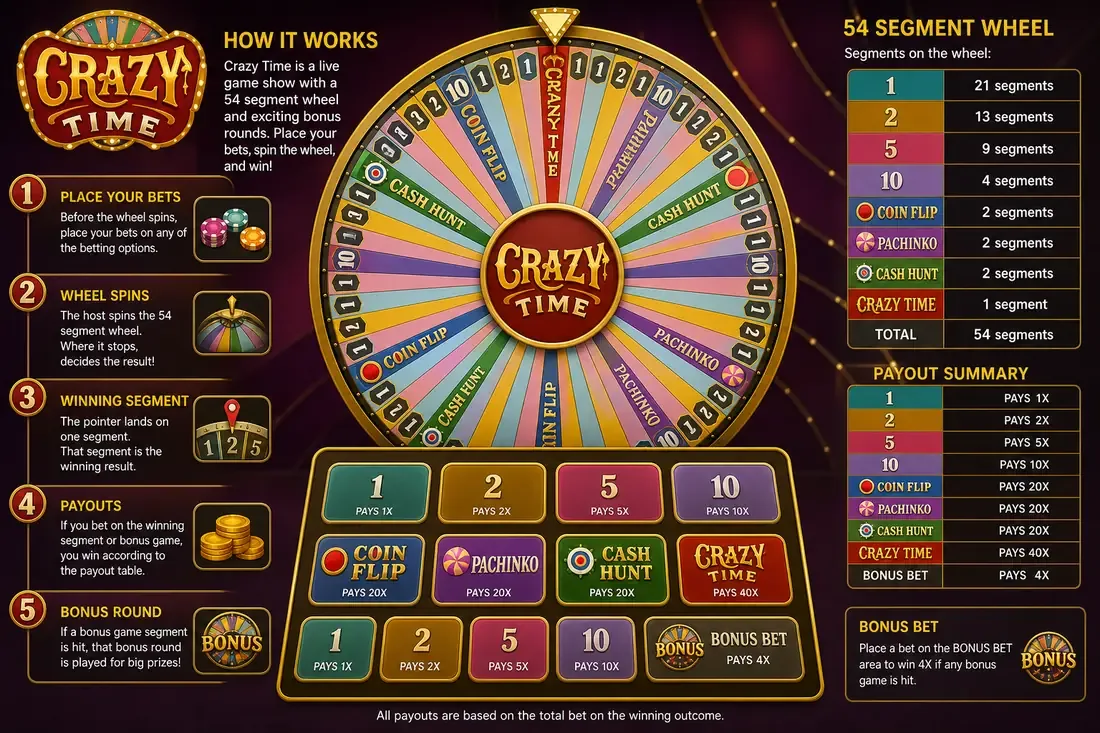 How to Play Crazy Time